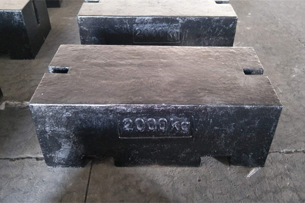 恩施2T叉車(chē)用平板鑄鐵砝碼